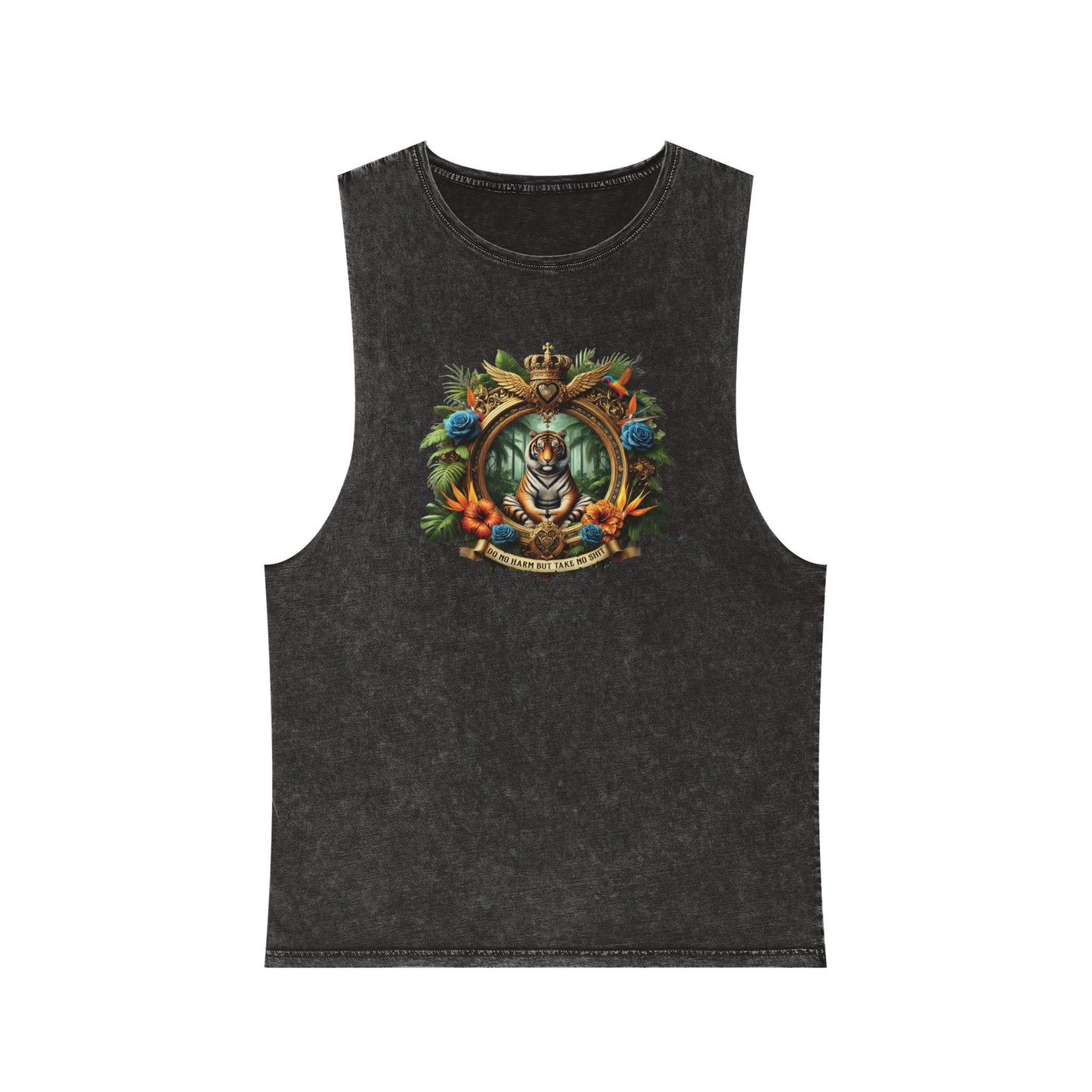 Zen Tiger Stonewash Tank Top