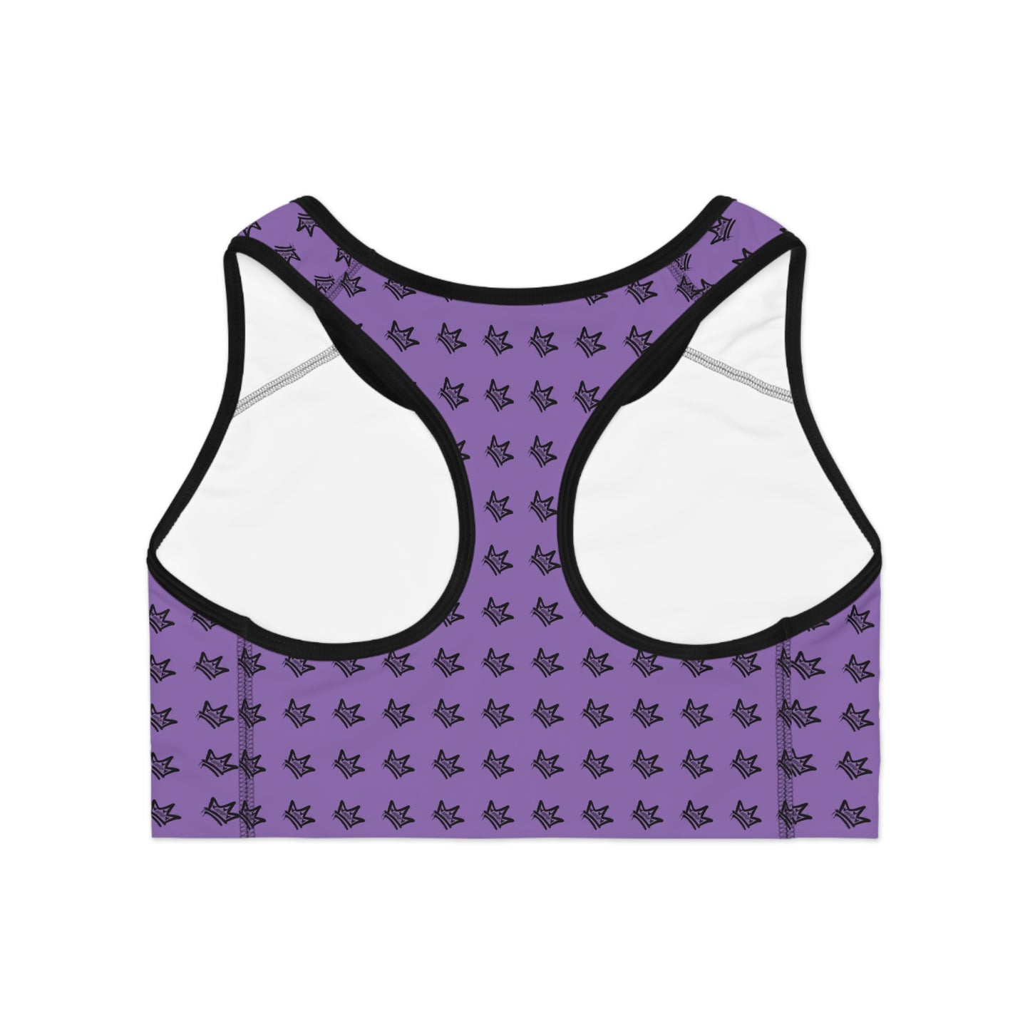 Royal Fit Apparel: Purple Crown Sports Crop