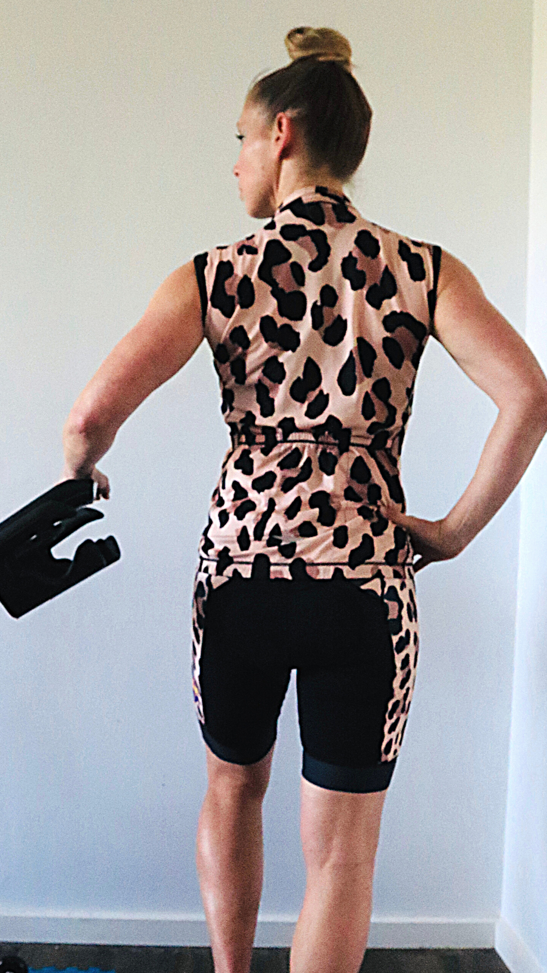 Take an Extra 70% Off Garage Sale: Pro-Grade Leopard Print Cycling Bib