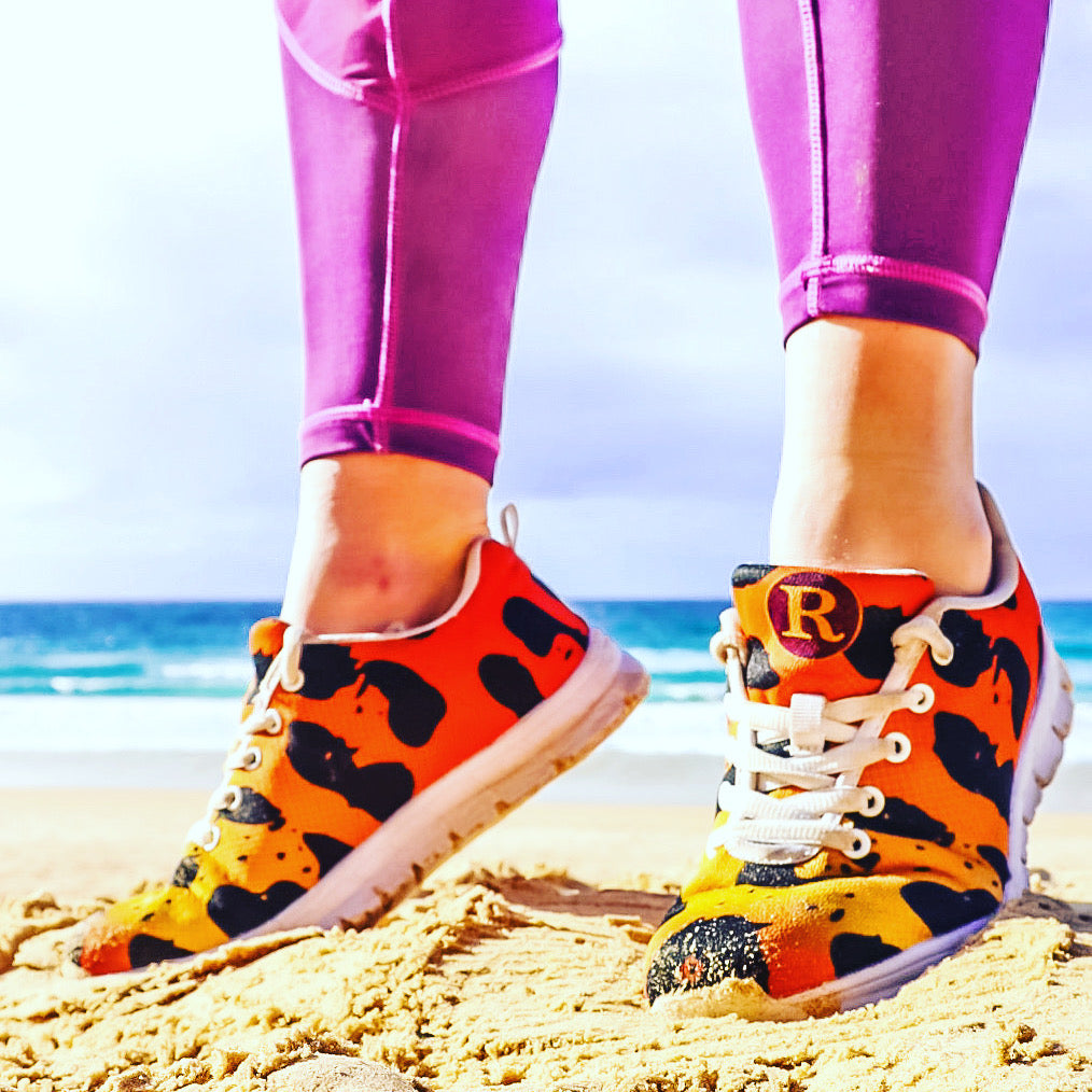 Take a further 70% Off Sale: Only 2 Pairs Left Orange Wild Cat X Training Shoes