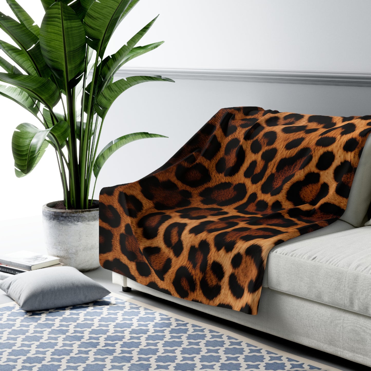 Royal Fit Apparel Leopard Queen Dream Blanket