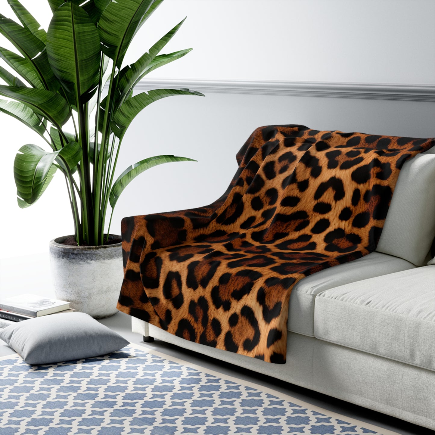 Royal Fit Apparel Leopard Queen Dream Blanket