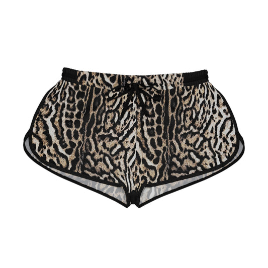 RFA WILD QUEEN Leopard Shorts – Relaxed Fit Activewear for Bold Queens