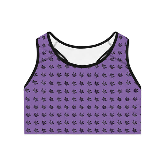 Royal Fit Apparel: Purple Crown Sports Crop