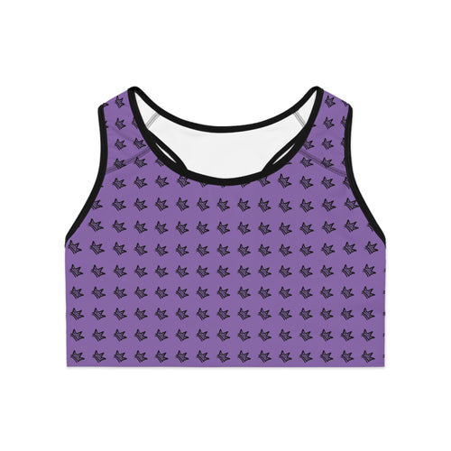 Royal Fit Apparel: Purple Crown Sports Crop