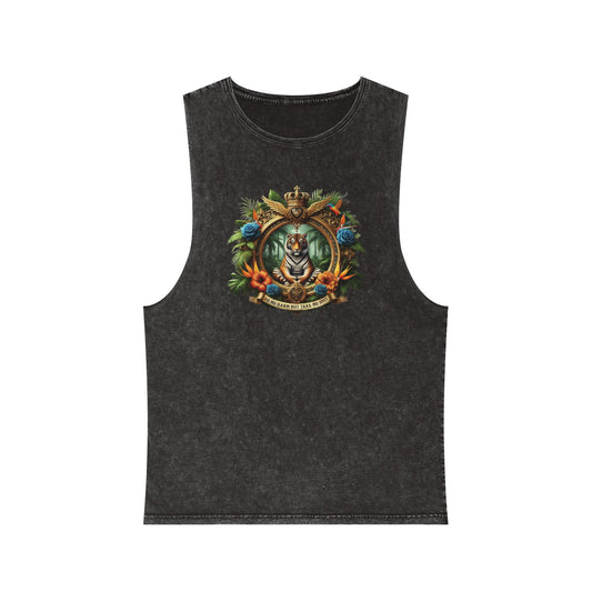 Zen Tiger Stonewash Tank Top