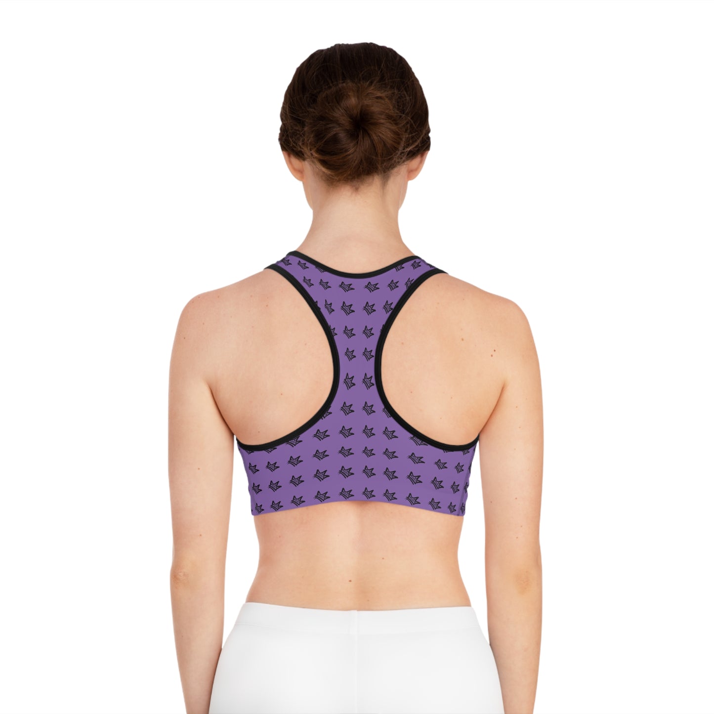 Royal Fit Apparel: Purple Crown Sports Crop