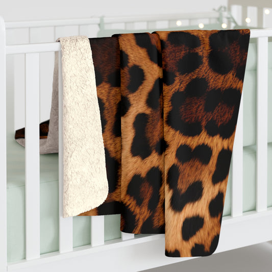 Royal Fit Apparel Leopard Queen Dream Blanket