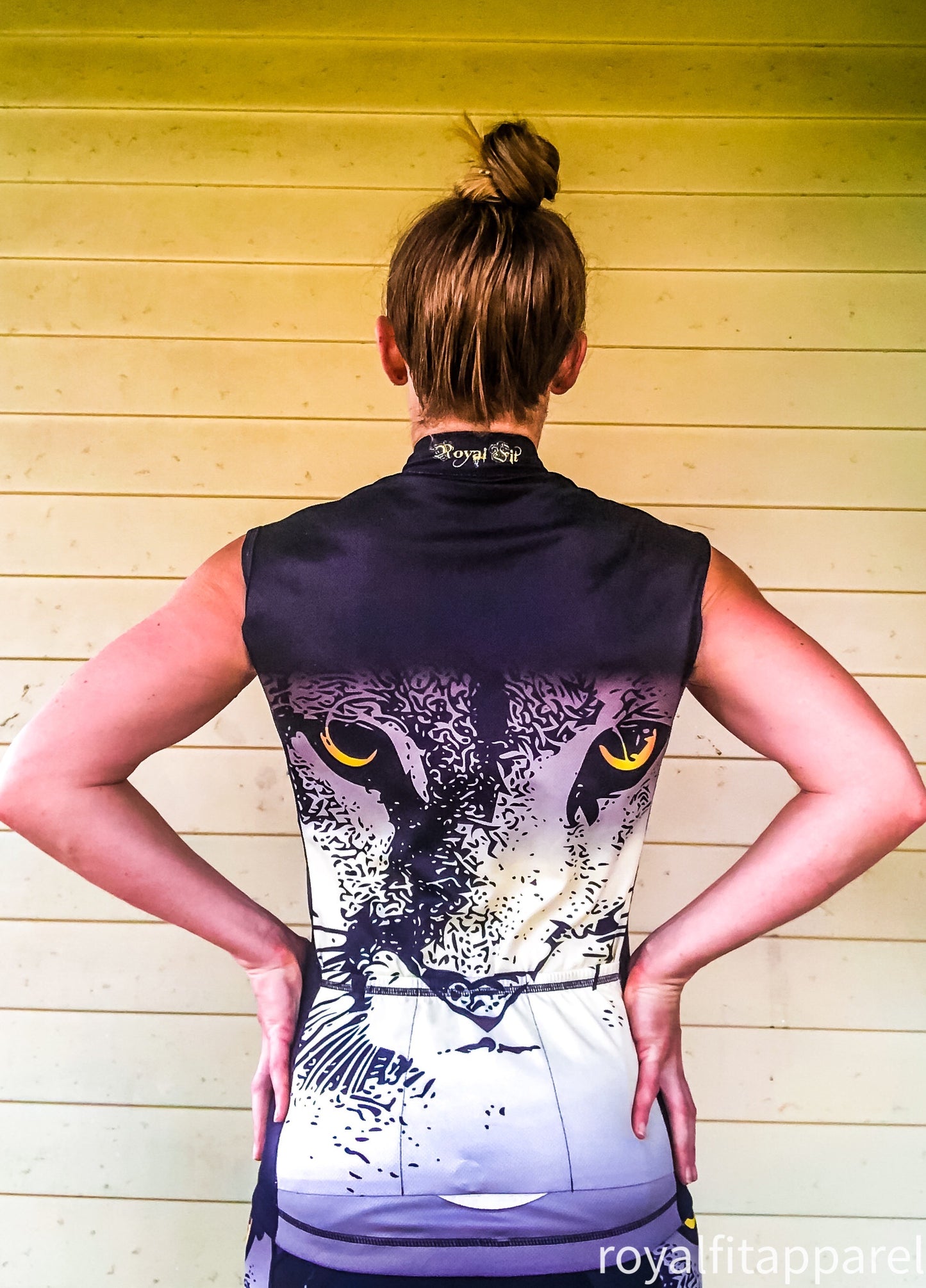 As Featured in Fitness First Magazine: Sleeveless Cycling Pro Grade Mountain Lion Bib