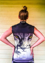 Load image into Gallery viewer, As Featured in Fitness First Magazine: Sleeveless Cycling Pro Grade Mountain Lion Bib