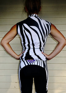 Cycling Pro Grade Zebra Bib