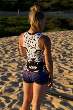 Load image into Gallery viewer, Wild Purple Leopard Booty Shorts